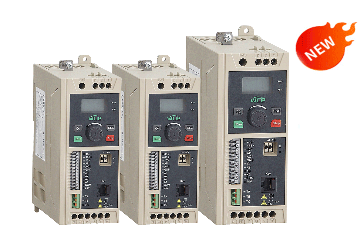 SCK280 -serien af ​​Smart VFD er ved at blive frigivet