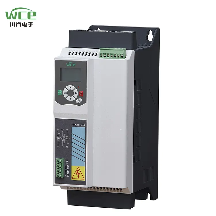 Indbygget bypass blød starter til fan 22 kW 45A